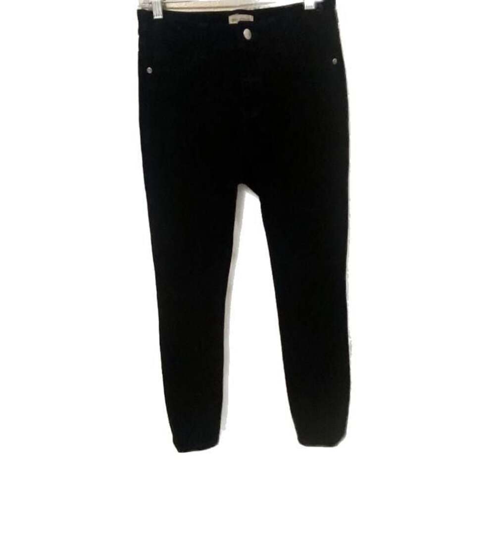Pilcro Anthropologie Women’s Size 26 Black Corduroy High Rise Skinny Pants